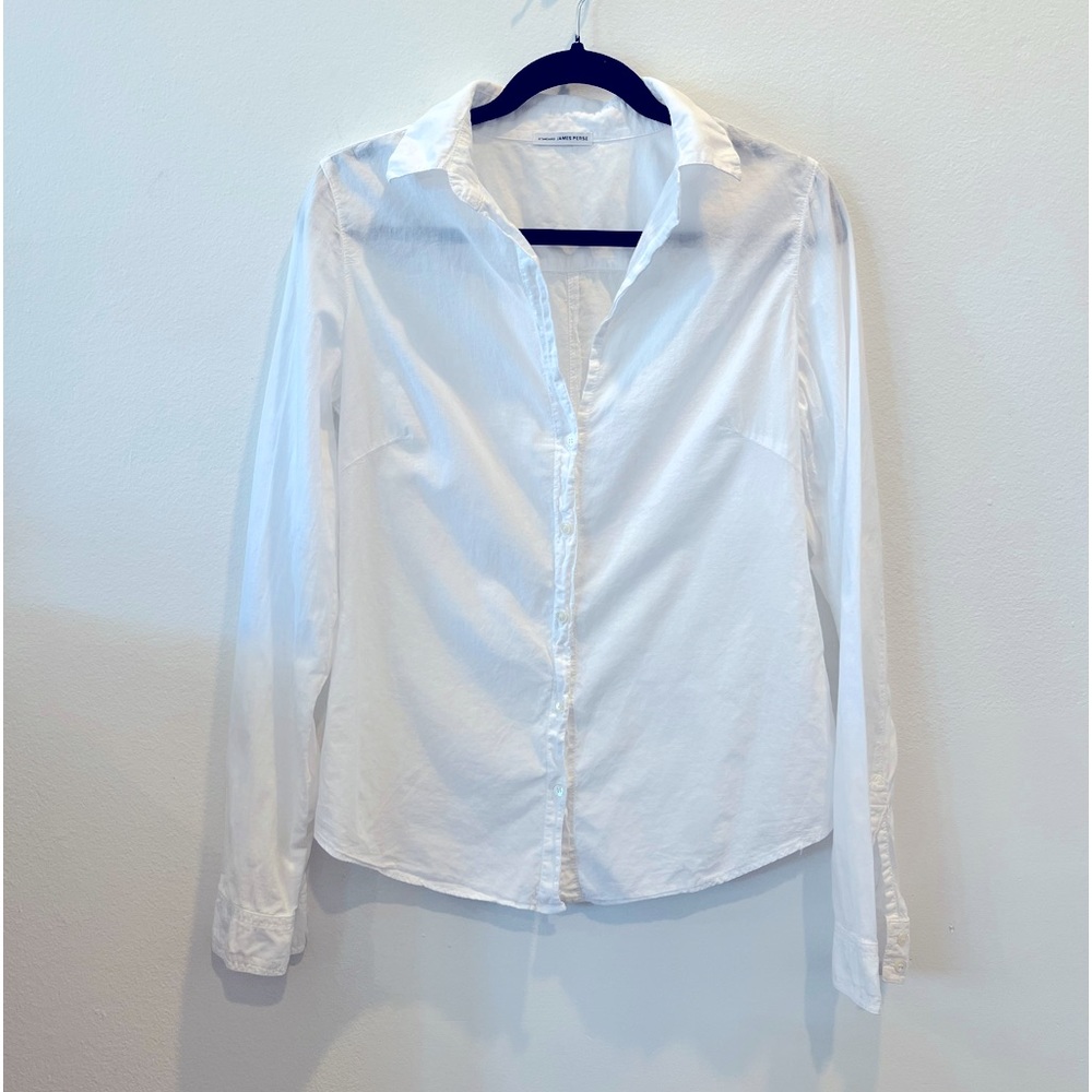 James Perse Women's White Blouse